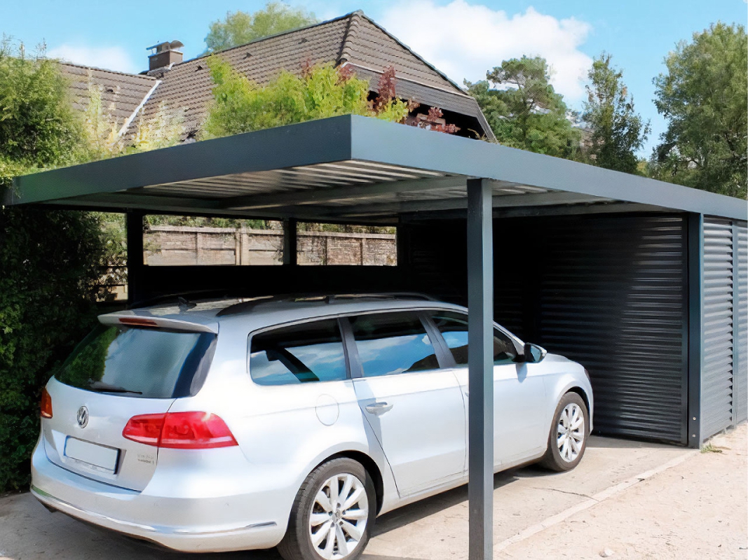 Современный автонавес с крышей из поликарбоната Навес для бассейна из поликарбоната